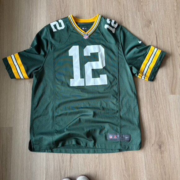 Nike Aaron Rodgers Green Bay Packers Jersey XL On Field - Picture 1 of 6
